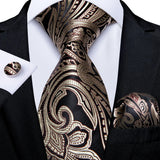 Men's 3 Pcs Luxury Formal Tie Sets - MJ-1621 - One Size - Silk/Polyester - image 22