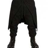 Men's Gothic Punk Skirt Retro Unisex Skirt - Black - Gothic Punk Skirt/Pants - 5XL - Polyester - image 9