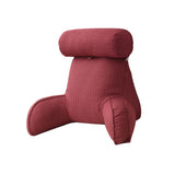 Armrest Reading Pillow Detachable - Sky Blue - Backrest Pillow - Medium - Polyester Cotton - image 38