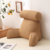 Armrest Reading Pillow Detachable - Sky Blue - Backrest Pillow - Medium - Polyester Cotton - image 31