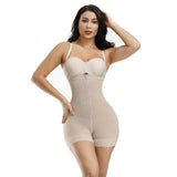 Women's Colombian Full Body Shaper - Black - Full Body Shaper YN03 1070 - 6XL - Polyester/Spandex - image 17