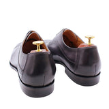 Men's Elegant Leather Oxford Brogue Shoe - Black - Formal Shoes - 12 B - Genuine Leather - image 38