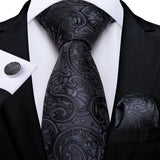 Men's 3 Pcs Luxury Formal Tie Sets - MJ-1494 - One Size - Silk/Polyester - image 28