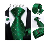 Men's 3 Pcs Paisley Wedding Tie Sets - MJ-7710 - One Size - Silk/Polyester - image 35