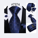 Men's 3 Pcs Paisley Wedding Tie Sets - MJ-7710 - One Size - Silk/Polyester - image 36