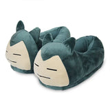 Women's Cute Shark Slippers - Grey/White - Panda Slippers - One Size - Plush - image 14