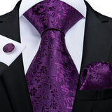 Funki Buys | Neckties | Men's 3 Pcs Paisley Wedding Tie Sets