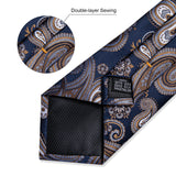 Men's 3 Pcs Luxury Formal Tie Sets - MJ-7189 - One Size - Silk/Polyester - image 6