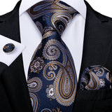 Men's 3 Pcs Luxury Formal Tie Sets - MJ-7189 - One Size - Silk/Polyester - image 8