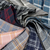 Women's Harajuku Preppy Plaid Mini Skirts - Grey - 8710-ZQ - Plaid Mini Skirt - XXXL - Polyester - image 17