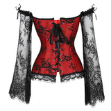 Women's Gothic Punk Corset Skirt Sets - Black - 1 / Skirt - 6XL - Polyester - image 25