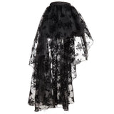 Women's Gothic Punk Corset Skirt Sets - Black - 1 / Skirt - 6XL - Polyester - image 10