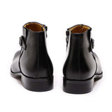 Men's Genuine Leather Formal Dress Boots - Blue - Men's Formal Boots - 12 B - Genuine Leather - image 14