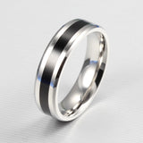 Men's Women's 316L Stainless Steel Rings - 13 - Stainless Steel - image 5