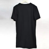 Men's Gothic Short Sleeved Long T-Shirt - Black - Long Gothic T-Shirt - XXL - Cotton - image 5
