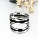Men's Women's 316L Stainless Steel Rings - 13 - Stainless Steel - image 7