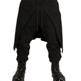 Men's Gothic Punk Skirt Retro Unisex Skirt - Black - Gothic Punk Skirt/Pants - 5XL - Polyester - image 2