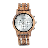 Men's Luxury Wood Watch Gift Box Set - White/Brown - P19-3 / Quartz Watch - M - Wood - image 22