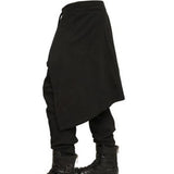 Men's Gothic Punk Skirt Retro Unisex Skirt - Black - Gothic Punk Skirt/Pants - 5XL - Polyester - image 6