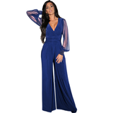 Women's Sassy Wide Leg Evening Pant Suit - Black - Wide Leg Evening Pant Suit - 3XL - Polyester Chiffon - image 13