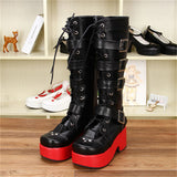 Funki Buys | Boots | Women's Japanese Gothic Platform Boots