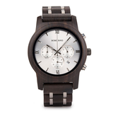 Men's Luxury Wood Watch Gift Box Set - White/Brown - P19-3 / Quartz Watch - M - Wood - image 23