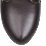Women's Knee-High Chic High Stiletto Boot - Beige - 1 - Super High Boots - 45 B - PU Leather - image 22