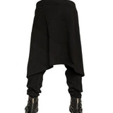 Men's Gothic Punk Skirt Retro Unisex Skirt - Black - Gothic Punk Skirt/Pants - 5XL - Polyester - image 4