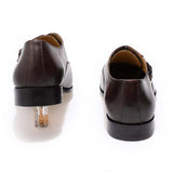 Men's Luxury Genuine Leather Dress Shoe - Black - Men's Formal Shoes - 12 B - Genuine Leather - image 13
