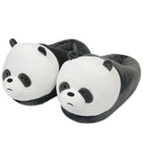 Women's Cute Panda Slippers - Grey/White - Panda Slippers - One Size - Plush - image 8