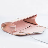 Handbags Women's Evening Clutch Purse - Gold - Clutch Purse - Small - Satin - image 12