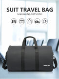 Duffle Bags Gym Travel Work Carry Bag - Grey - Style 1  With Shoes Pocket - Medium - Oxford Nylon - image 3