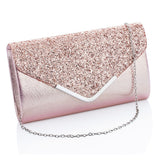 Handbags Women's Evening Clutch Purse - Gold - Clutch Purse - Small - Satin - image 4