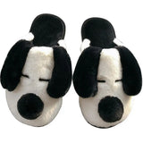 Women's Cartoon Pet Slippers - White/Black - Dog Slippers - 45 B - Plush - image 7