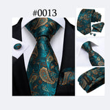 Men's 3 Pcs Paisley Wedding Tie Sets - MJ-7710 - One Size - Silk/Polyester - image 41