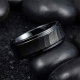 Men's Women's Tungsten Wedding Rings - Silver - 1 - Style1 - 8mm Ring - 6 - Tungsten - image 15