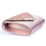 Handbags Women's Evening Clutch Purse - Gold - Clutch Purse - Small - Satin - image 10