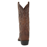 Men's Patterned Pull On Cowboy Boots - Brown - Cowboy Boots - 48 B - PU Leather - image 9
