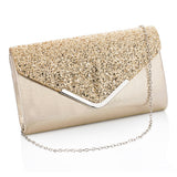 Handbags Women's Evening Clutch Purse - Gold - Clutch Purse - Small - Satin - image 5