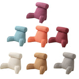 Armrest Reading Pillow Detachable - Sky Blue - Backrest Pillow - Medium - Polyester Cotton - image 9