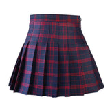 Women's Harajuku Preppy Plaid Mini Skirts - Grey - 8710-ZQ - Plaid Mini Skirt - XXXL - Polyester - image 24