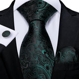 Men's 3 Pcs Luxury Formal Tie Sets - MJ-7177 - One Size - Silk/Polyester - image 39
