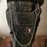 Men's Women's Punk Trouser Keychains - Sliver - 3 - Three Layer - Keychain - Medium - Zinc Alloy - image 3