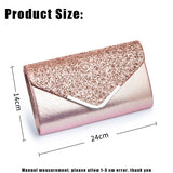 Handbags Women's Evening Clutch Purse - Gold - Clutch Purse - Small - Satin - image 3
