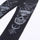 Women's Dark Grunge Gothic Punk Legging - Black - 1 / B230-1140 / Leggings - XL - Polyester - image 13