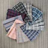 Women's Harajuku Preppy Plaid Mini Skirts - Grey - 8710-ZQ - Plaid Mini Skirt - XXXL - Polyester - image 18