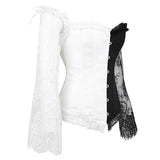 Women's Gothic Punk Corset Skirt Sets - Black - 1 / Skirt - 6XL - Polyester - image 23