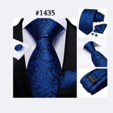 Funki Buys | Neckties | Men's 3 Pcs Luxury Formal Tie Sets