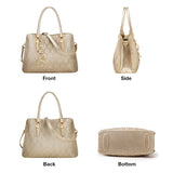 Handbags Women's Luxury Crossbody Bag - Gold - 1 - 999002F1O - Handbag - Small - PU Leather - image 15