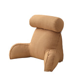 Armrest Reading Pillow Detachable - Purple Pink - Backrest Pillow - Medium - Polyester Cotton - image 4